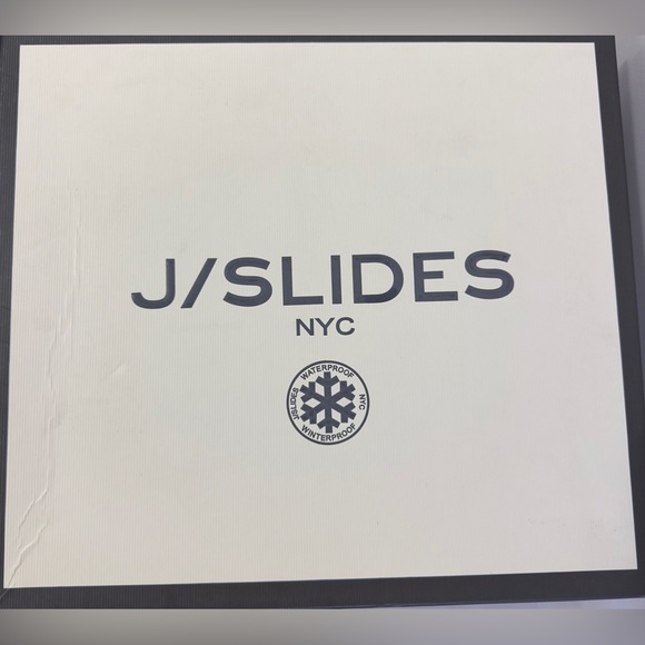 J/Slides Wyona WP Navy Suede Hidden Wedge Sneaker Waterproof 6 1/2M NIB - Picture 10 of 11